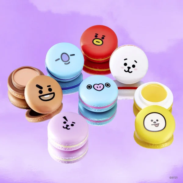 Macaron Lip Balm [The Crème Shop]- BT21