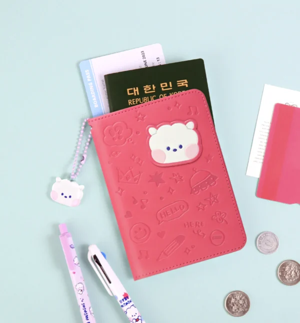 Porta pasaporte minini BT21 - Imagen 2