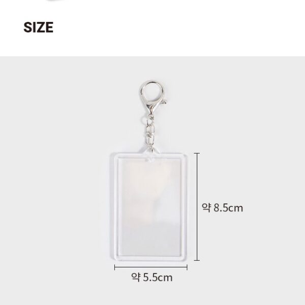 [DAISO] LLAVERO TRANSPARENTE - Imagen 2