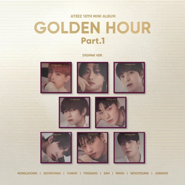 GOLDEN HOUR : Part.1 (Digipack Ver.) - ATEEZ