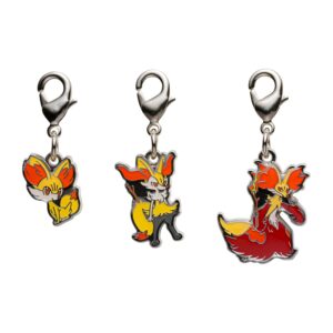 Llavero Pokemon - Fennekin & Braixen & Delphox