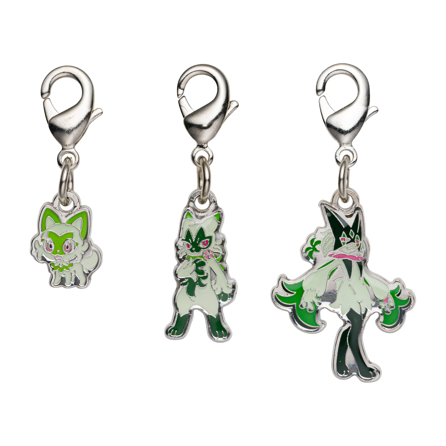 Llavero Pokemon - Sprigatito & Floragato & Meowscarada