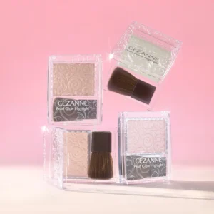 Pearl Glow Highlighter With Brush 2.4g - CEZANNE