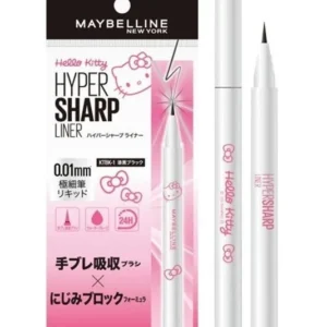 Hello Kitty: Jet Black Eyeliner Hyper Sharp Liner(Limited Edition) - Maybelline